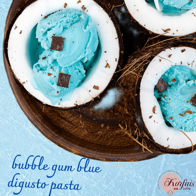 Πάστα τσιχλόφουσκα μπλε digusto