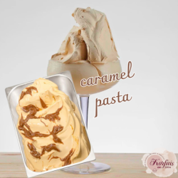 Γεύση παγωτού καραμέλα caramel pasta