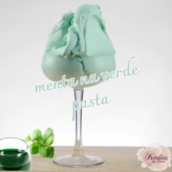 Γεύση παγωτού μέντα menta na verde pasta