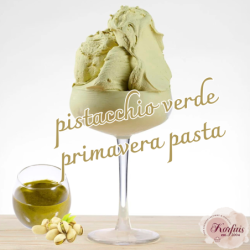 Γεύση παγωτού φυστίκι pistacchio verde primavera pasta