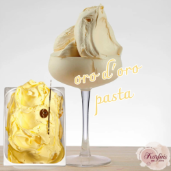 Γεύση παγωτού κρέμα βανίλια λεμόνι oro d'oro pasta