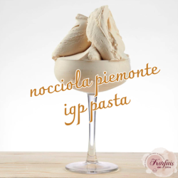 Γεύση παγωτού φουντούκι Ιταλίας nocciola piemonte igp pasta