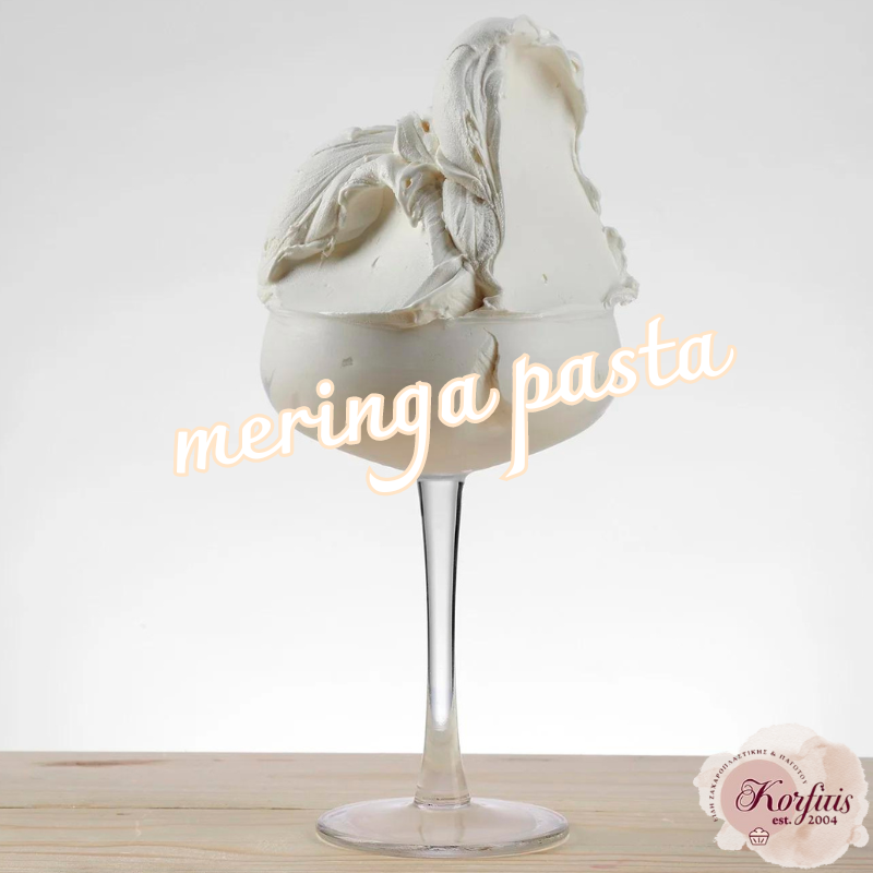 Γεύση παγωτού μαρέγκα meringa pasta