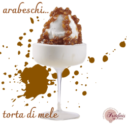 Ρίπλα μήλο arabeschi torta di mele