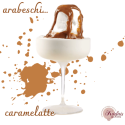 Ρίπλα καραμέλα γάλακτος arabeschi caramelatte