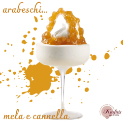Ρίπλα μήλο με κανέλα arabeschi mela e cannella