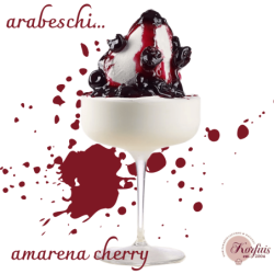Ρίπλα βύσσινο με λικέρ και αμύγδαλο arabeschi amarena cherry