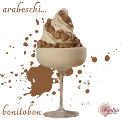 Ρίπλα φουντούκι με γκοφρέτα arabeschi bonitobon