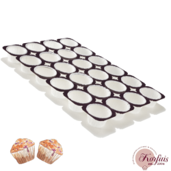 Φόρμα χάρτινη για 24 muffin's