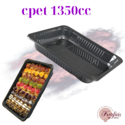 Ταψάκι μαύρο cpet 1350cc
