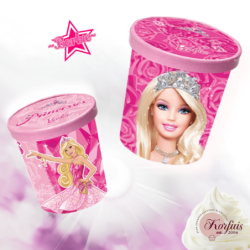 Κύπελλο καπάκι βάπτισης barbie