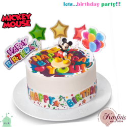 Σχέδιο τούρτας Mickey σετ 20cm