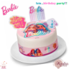 Σχέδιο τούρτας Barbie dreamtopia σετ 20cm