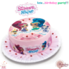 Σχέδιο τούρτας Shimmer & Shine σετ 20cm
