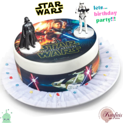 Σχέδιο τούρτας Star Wars σετ 20cm
