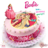 Σχέδιο τούρτας Barbie σετ 20cm