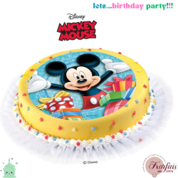 Σχέδιο τούρτας Mickey σετ 20cm