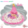 Σχέδιο τούρτας Barbie μονόκερος σετ 20cm