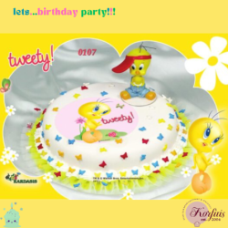 Σχέδιο τούρτας Tweety σετ 20x30cm