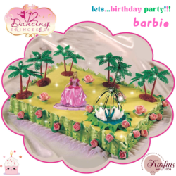 Σχέδιο Barbie με φοίνικες σετ