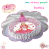 Σχέδιο Barbie με καρδιές σετ 20cm