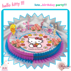 Σχέδιο τούρτας hello kitty σετ 20cm