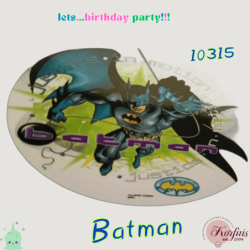 Σχέδιο τούρτας Batman 20cm
