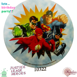 Σχέδιο τούρτας Justice League 20cm