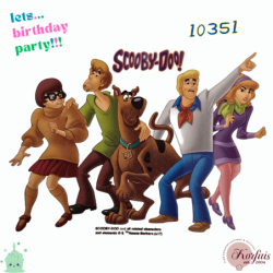 Σχέδιο τούρτας Scooby doo 20x30cm