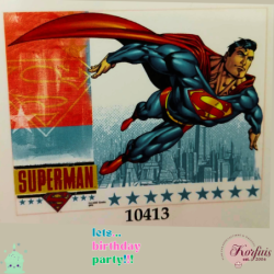 Σχέδιο τούρτας Superman 20x30cm