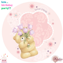 Σχέδιο τούρτας forever friend 20cm