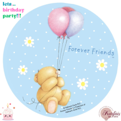 Σχέδιο τούρτας forever friend 20cm