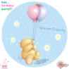 Σχέδιο τούρτας forever friend 20cm