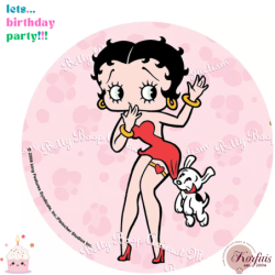 Σχέδιο τούρτας betty boop 20cm