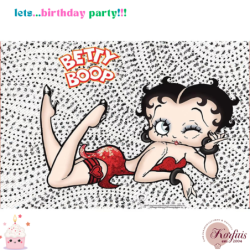 Σχέδιο τούρτας betty boop 20x30cm