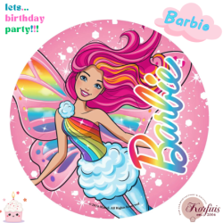 Σχέδιο τούρτας Barbie 20cm