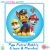 Σχέδιο τούρτας Paw Patrol 20cm