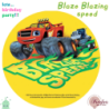 Σχέδιο τούρτας Blaze Blazing speed 20cm