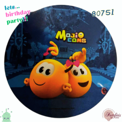 Σχέδιο τούρτας mojicons 20cm
