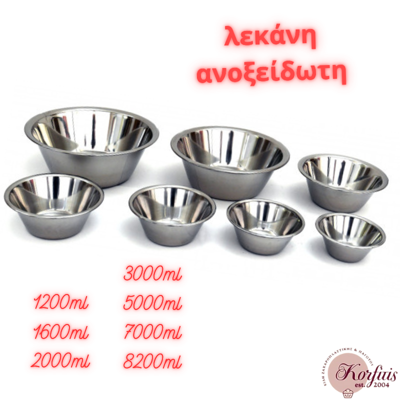 Λεκάνη ανοξείδωτη