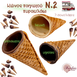 Κώνος παγωτού πυραυλάκι Ν.2