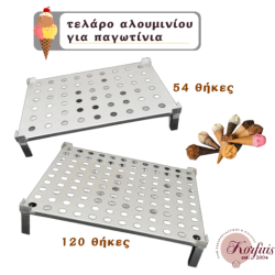 Τελάρο αλουμινίου για παγωτίνια