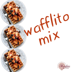 Μίγμα βάφλας wafflito mix