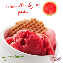 Σορμπέ καρπούζι vegan stevia di gusto