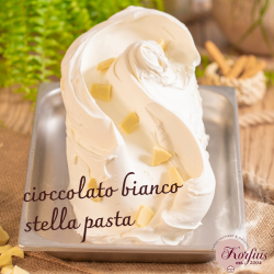 Πάστα λευκή σοκολάτα cioccolato bianco stella
