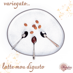 Ρίπλα καραμέλα latte mou digusto