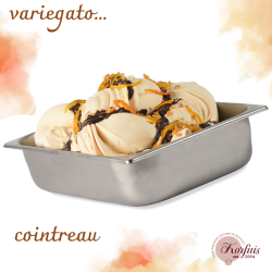 Ρίπλα σοκολάτα με πορτοκάλι variegato cointreau