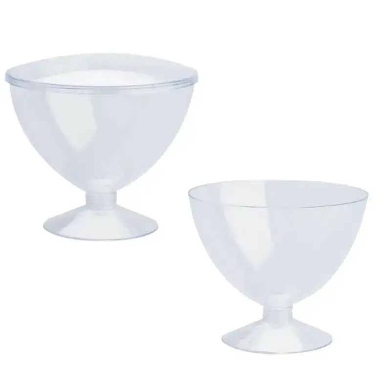 Ποτήρι κολονάτο διαφανές 200cc