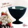 Ποτήρι κολονάτο μαύρο 200cc