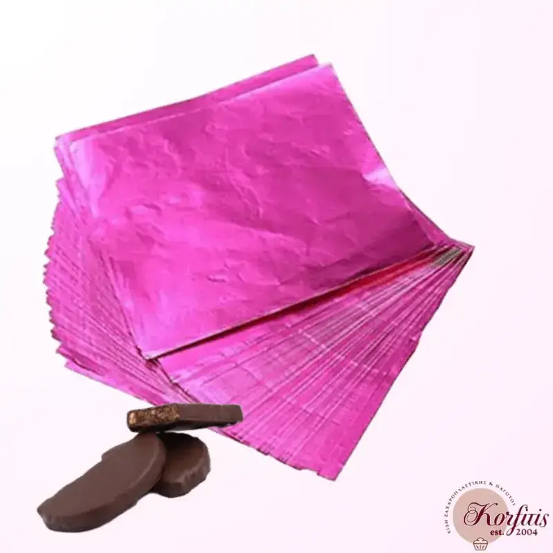 Αλουμινόχαρτο περιτυλίγματος χρωματιστό κομμένο